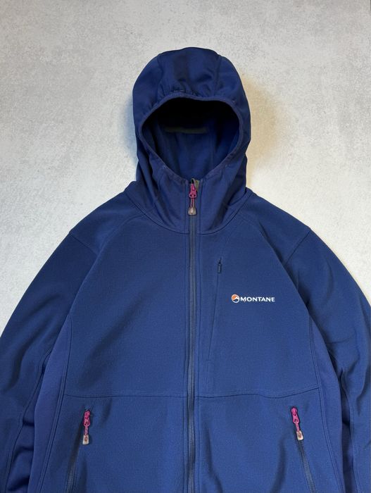 Флисовая зип кофта Montane Polartec женская на утяжках флиска оригинал
