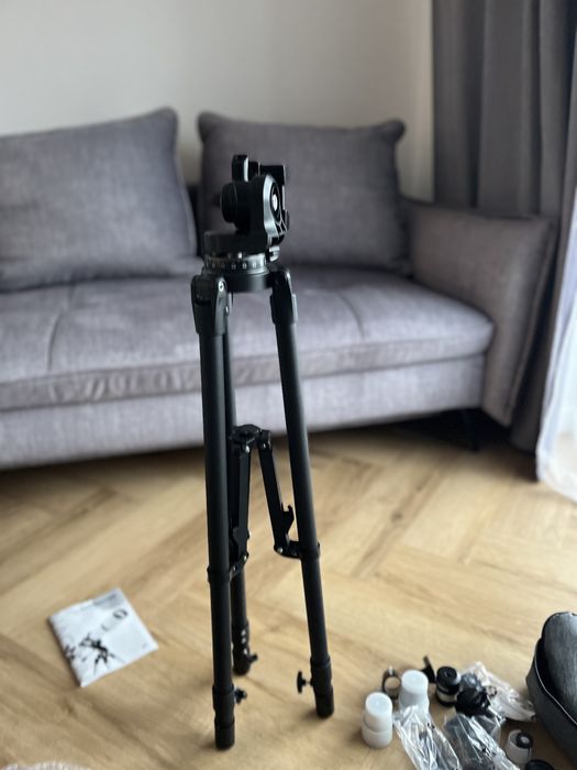 Teleskop astronomiczny Nacatin 90/800 + statyw + torba