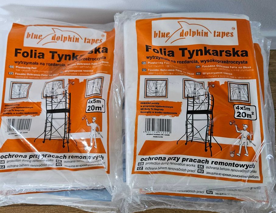Folia Tynkarska BluDolphin 4x5m