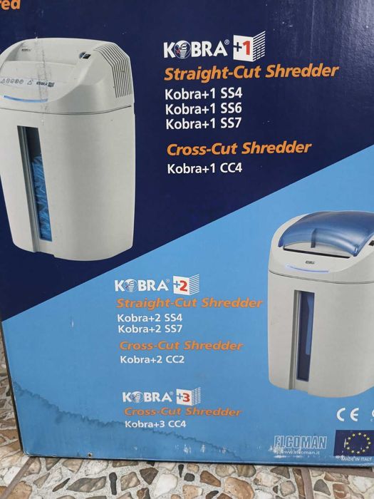 Шредер Kobra +3 СС4 Знищувач документів