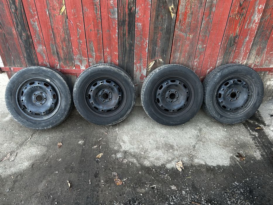 Felgi z oponami skoda fabia 2