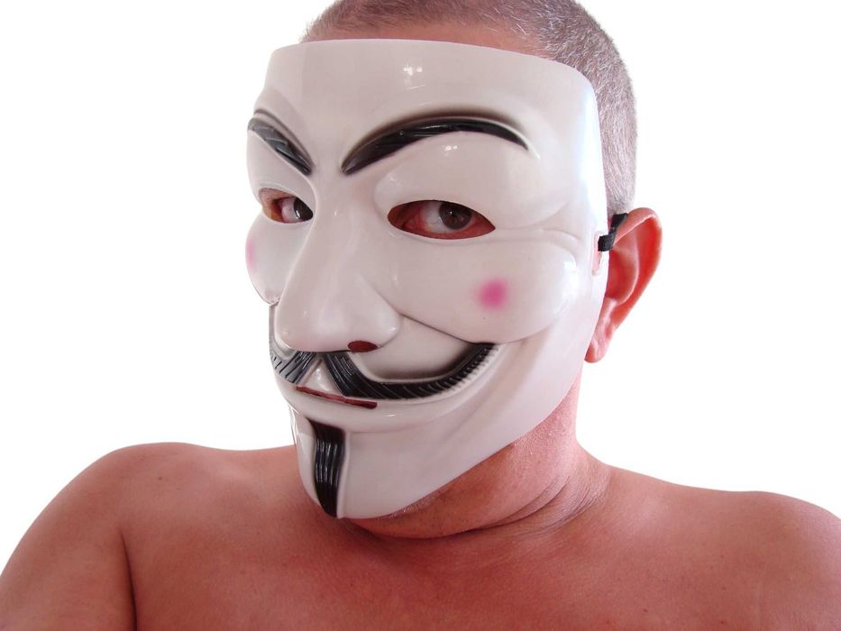 Maska na halloween i nie tylko Vendetta Anonymous protest