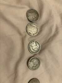 4 miedas de 1 escudo