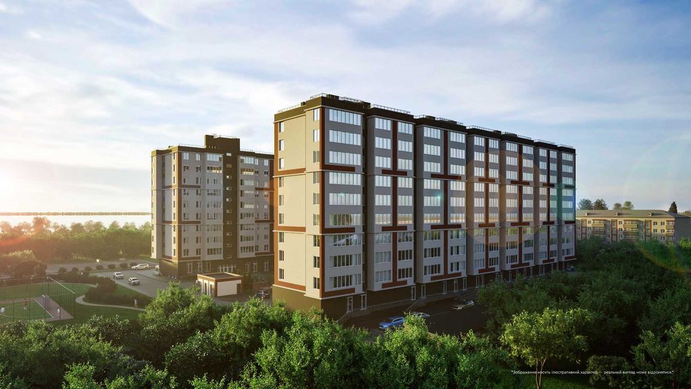 ЯГОТИН продаж нової 1к квартири 42,10м2 ЖК "ЦЕНТР" ВІД ЗАБУДОВНИКА