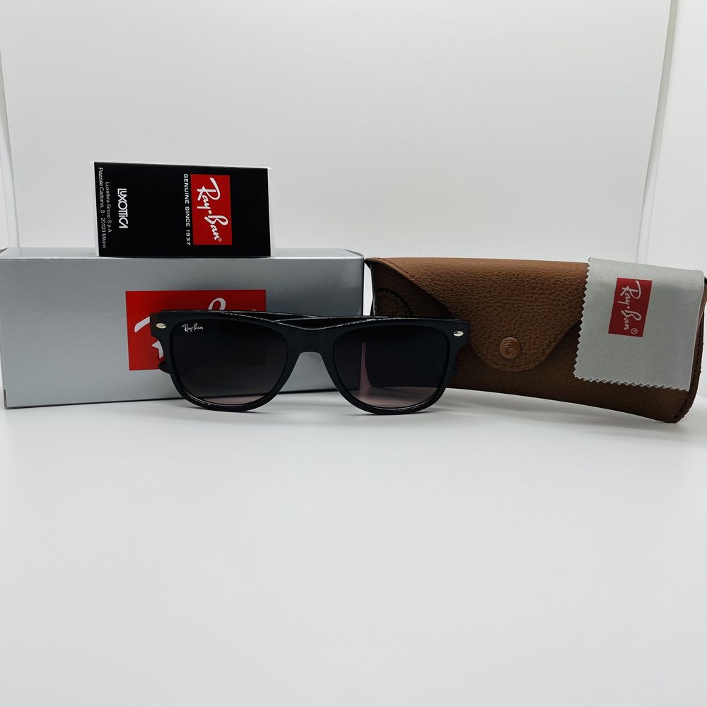 Солнцезащитные очки Ray Ban Wayfarer 2140 Glossy Brown|Brown Gradient