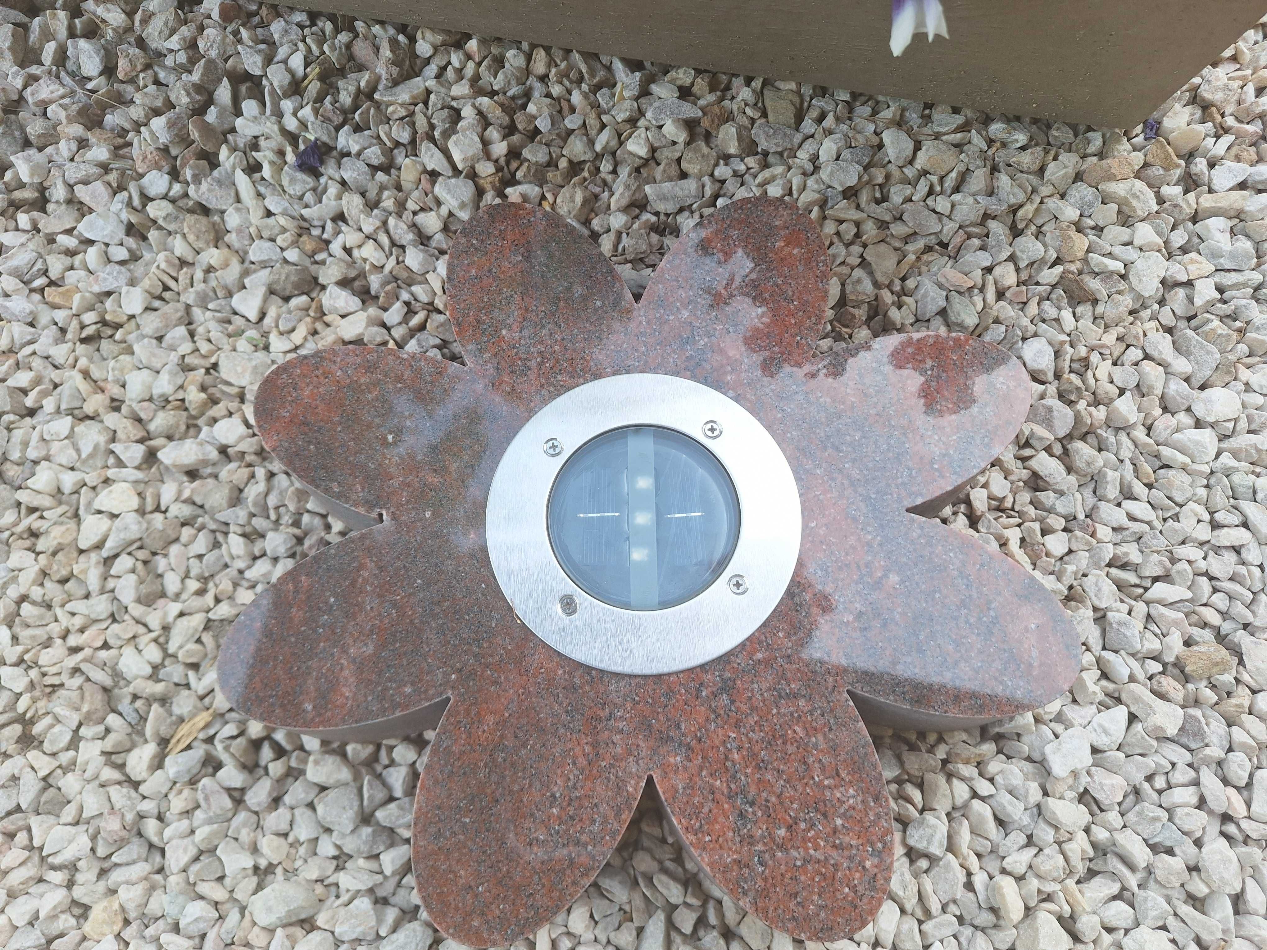 Granit, ozdoba ogrodowa, ścieżka, kamień, płytka, oświetlenie solarne