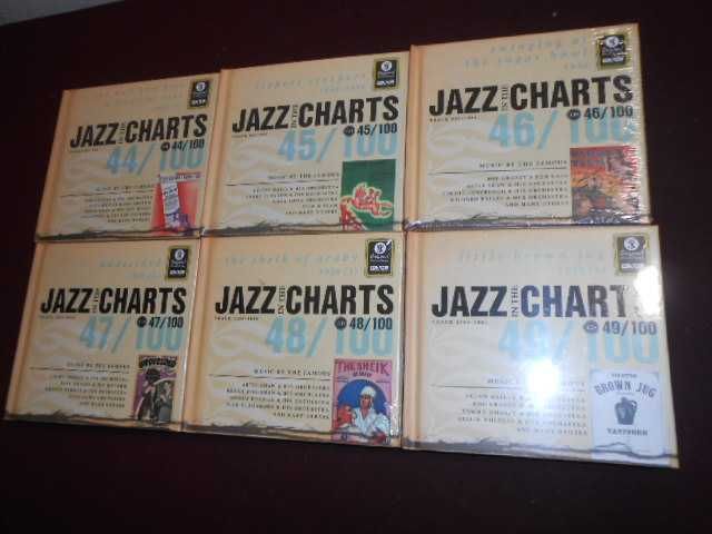 Jazz in the charts/36 CDs livro/Selados