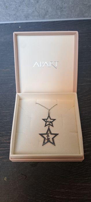Naszyjnik Apart srebrne gwiazdki