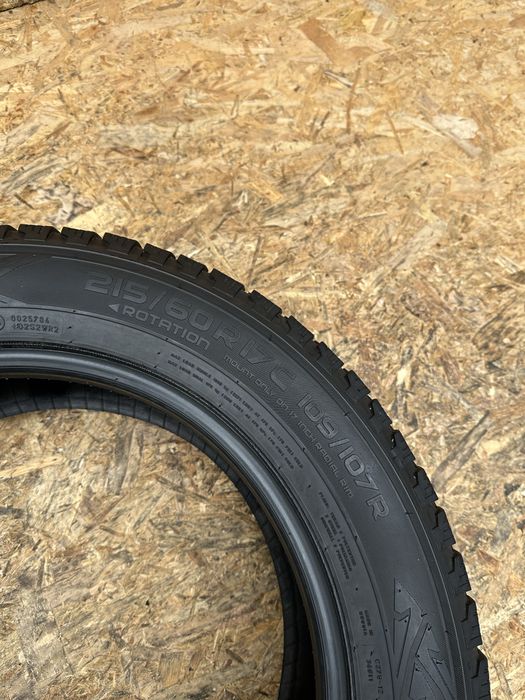 Зимові шини 215/60 R17C 109/107R NOKIAN HAKKAPELIITTA C3.гума резина
