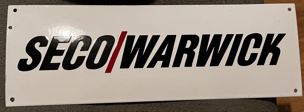 Seco Warwick blacha emaliowana