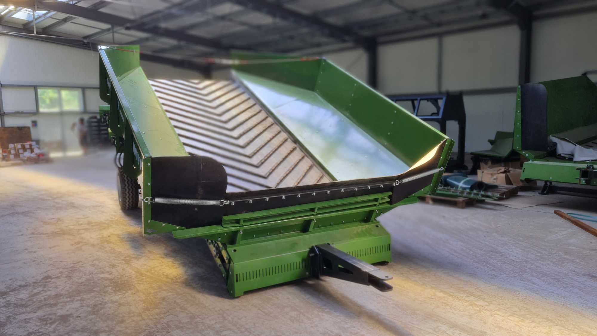 Kosz przyjęciowy rozładunkowy Machines Pióro KM 3 4 sorty 14 rolek 4.0