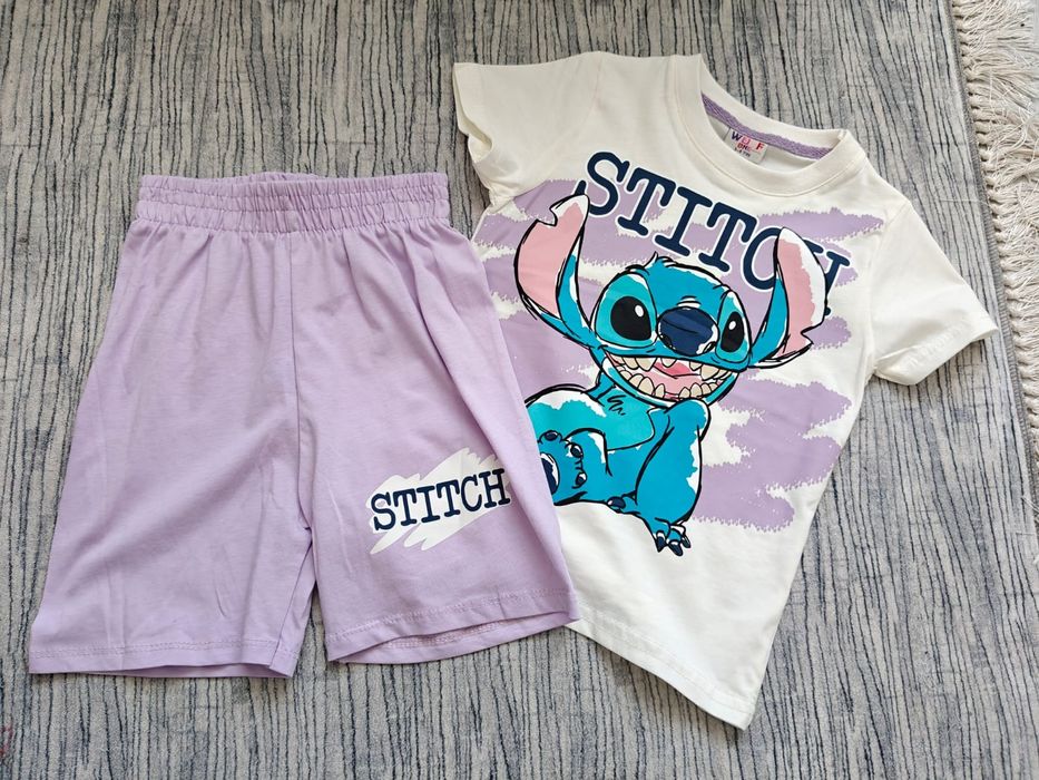 Nowy komplet dziewczęcy Stitch