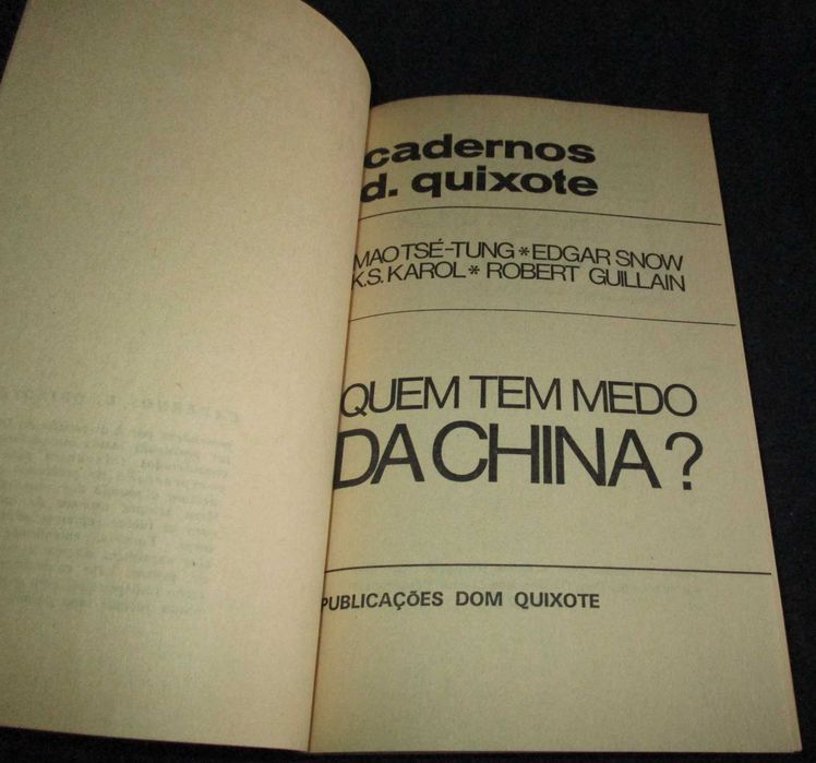 Livro Quem tem medo da China? Mao Tsé-Tung Edgar Snow