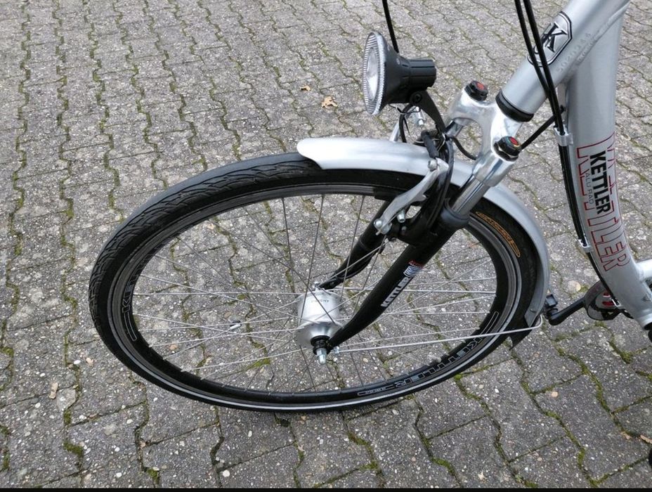 Rower Kettler Damski Wygodny 7 Biegów Prądnica Oświetlenie