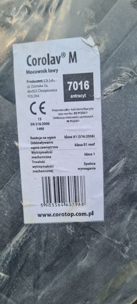 Ława/stopień kominiarski 7016 antracyt Creaton
