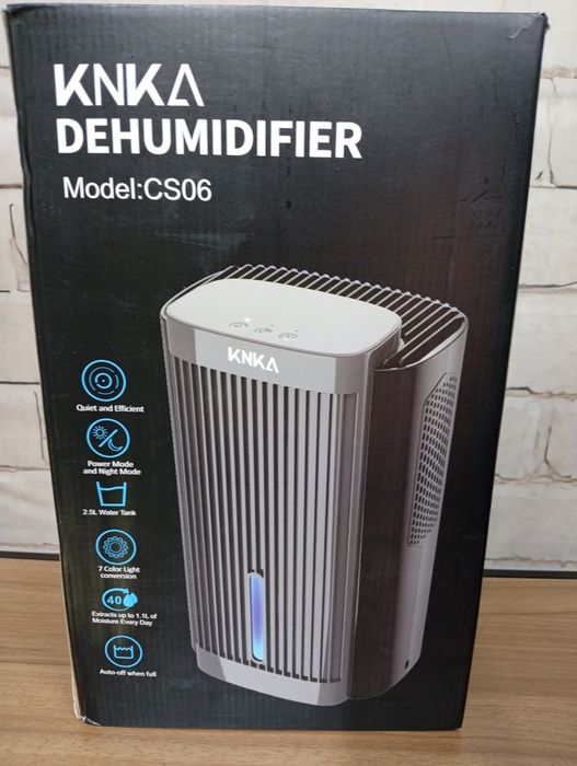 Elektryczny osuszacz powietrza do domu knka
