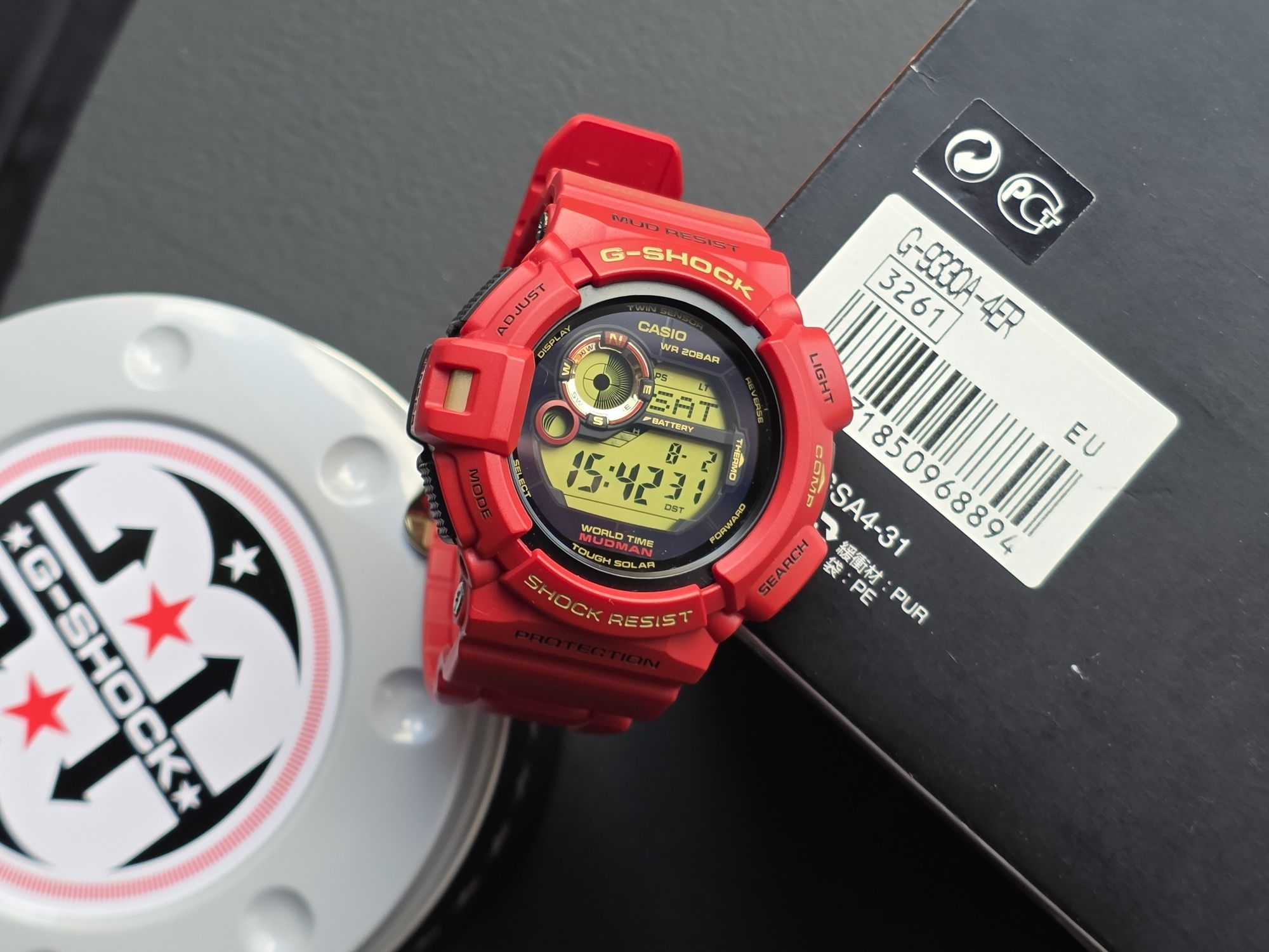 Casio G-shock Mudman G-9330A. Edycja 30th Anniversary.