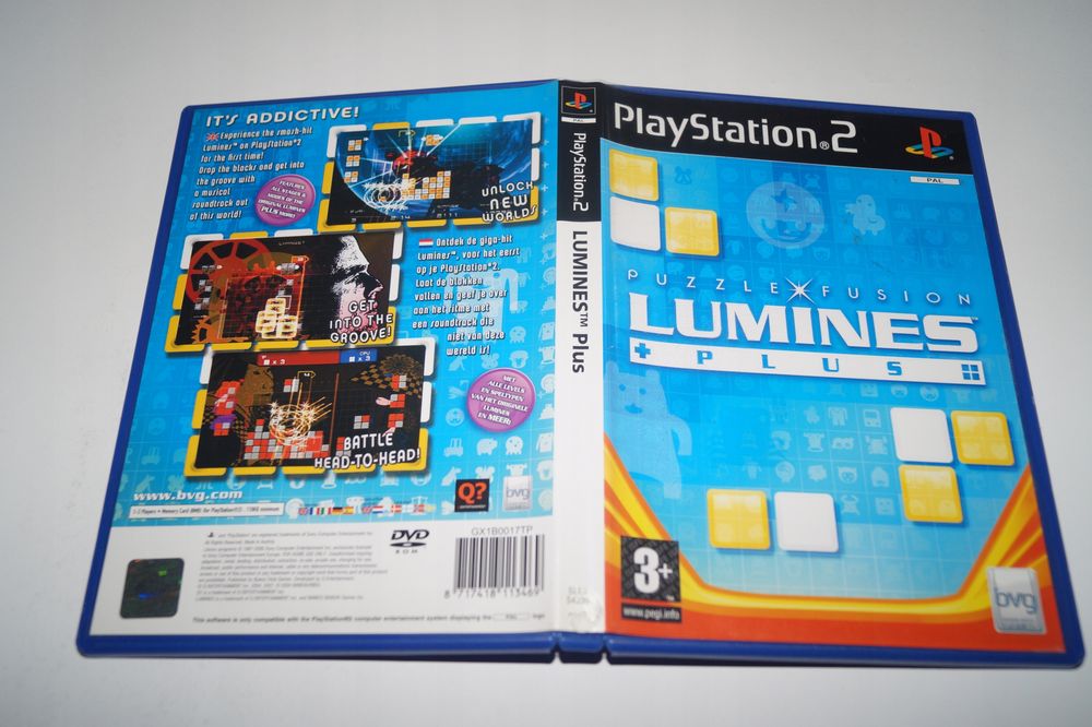Gra Lumines Plus Sony Playstation 2 (Ps2)