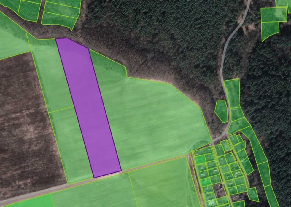 Хлепча Діброва Теремки -30км Ділянка 2,8Га під житлове 02.01