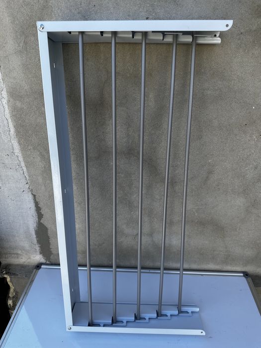 Nowy KENSBRO rozsuwany metalowy wieszak na ręczniki,suszarka,max 25 kg