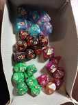 Набор кубиков для игры Dungeons and dragons подземелья и драконы dnd