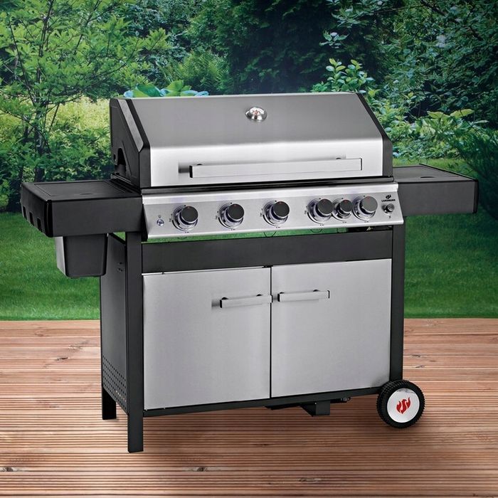 Grill gazowy Landmann MAXX 5.1 palnik na podczerwień 5+1 palników 18kw