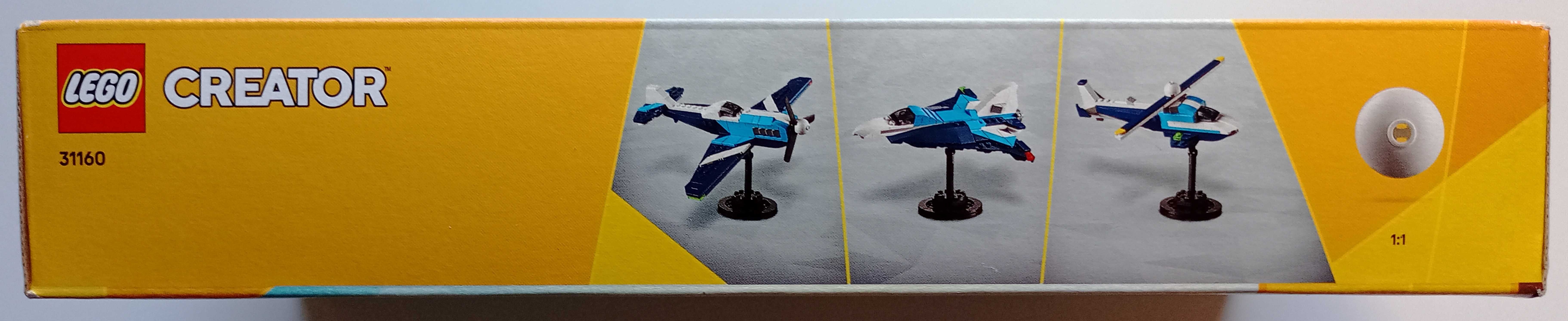 Lego 31160 Creator 3 w 1 Samolot Wyścigowy