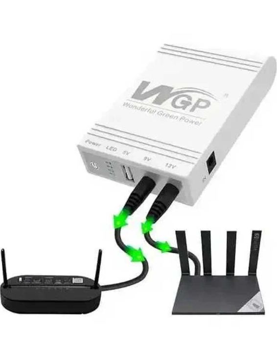 УПС UPS ДБЖ (ИБП) Безперебійник (бесперебойник) для роутера