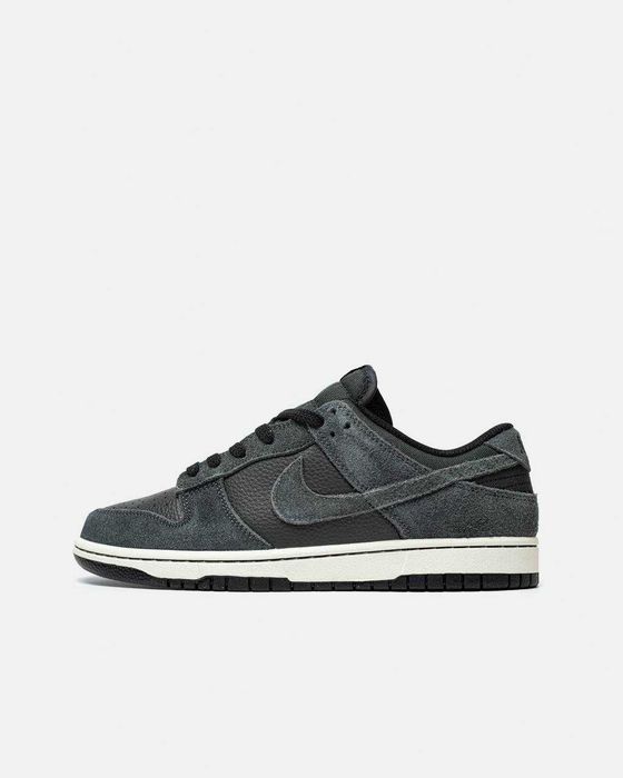 Кросівки Nike Dunk Low PRM Medium Ash and Black premium