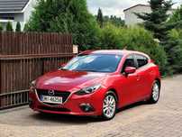 Mazda 3 2015/2016 2.0i Xenon Navi Czujniki Alu Grzane Fotele Serwis ASO MAZDA