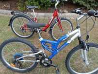 Rower 2szt w kpl. Unibike i Active Shark koła 24"i
