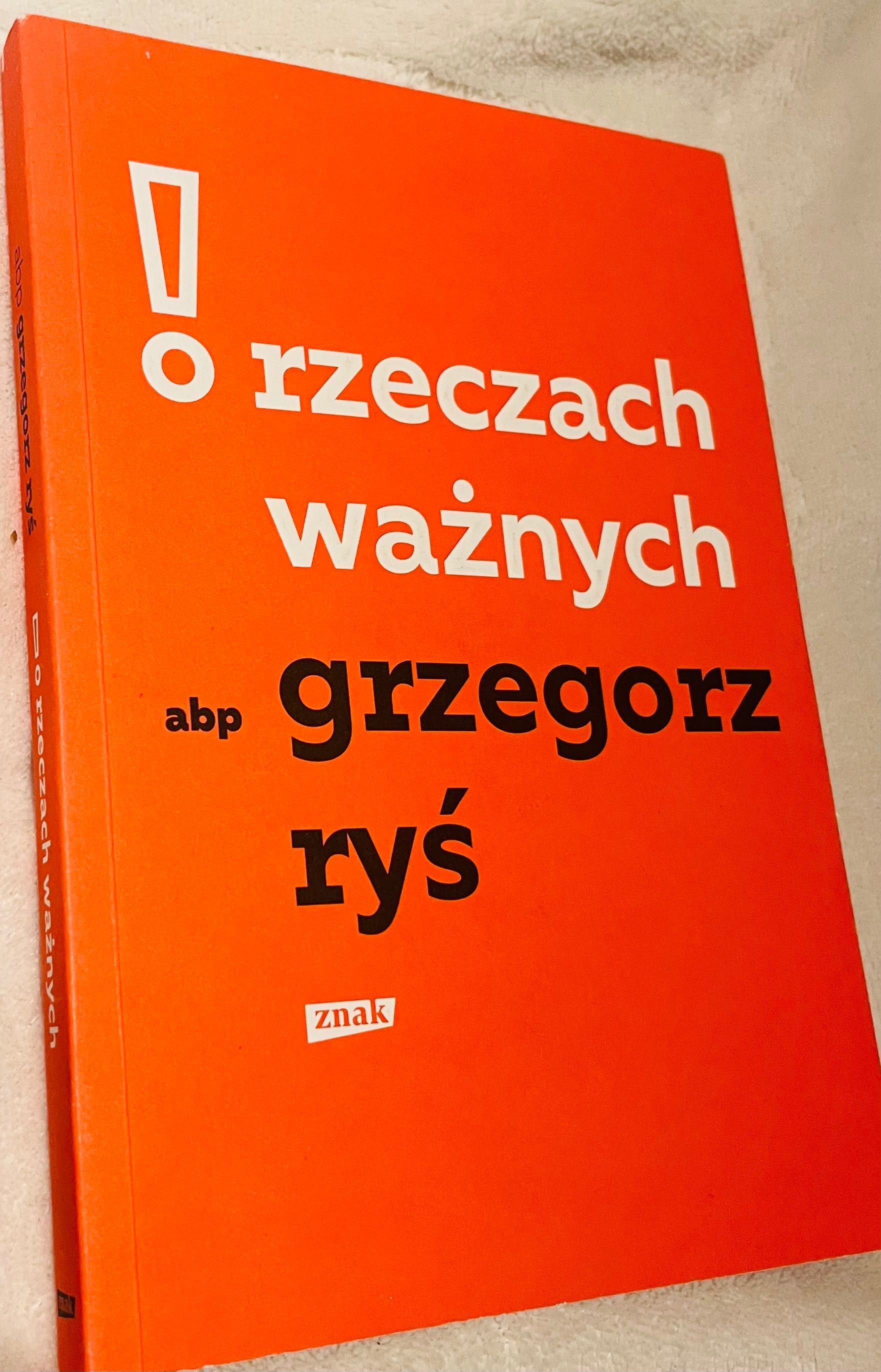 Książka „O rzeczach ważnych”