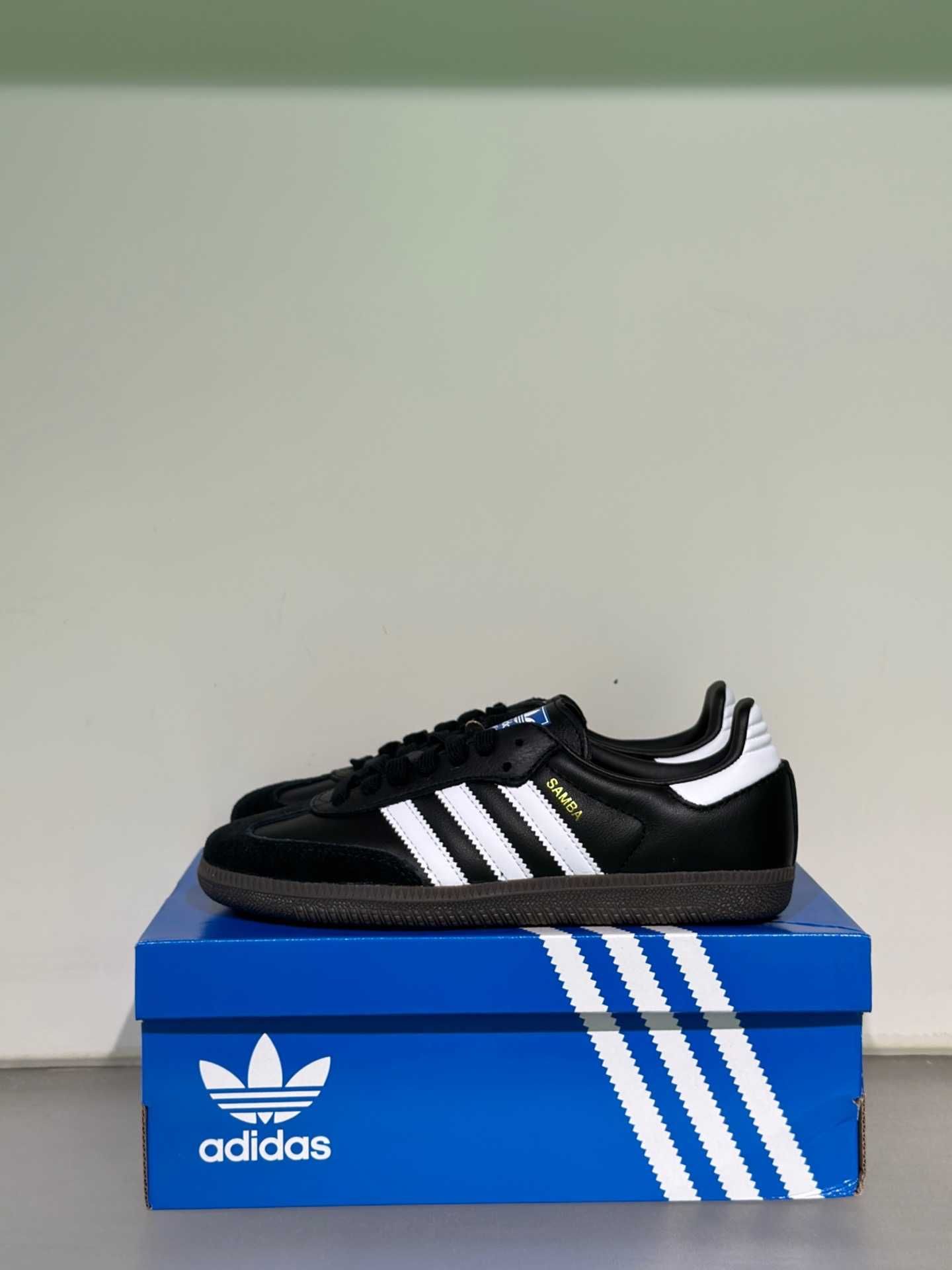 Nowe\B75807*adidas^SambaOG*|Czarny ButyUnisexTrampki.39