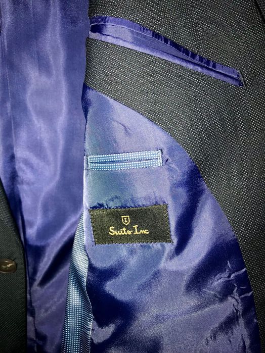 Fato Suits Inc Slim Fit - Azul Marinho