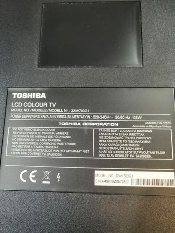 Продам запчастини на телевізор Toshiba