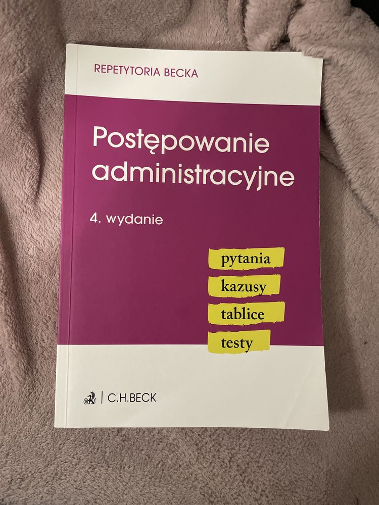 Repetytorium becka postepowanie adminsitracyjne