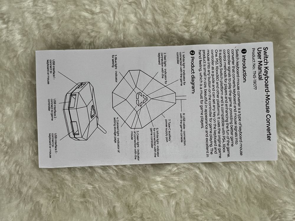 Sprzedam Adapter Konwerter do myszki, klawiatury, itp