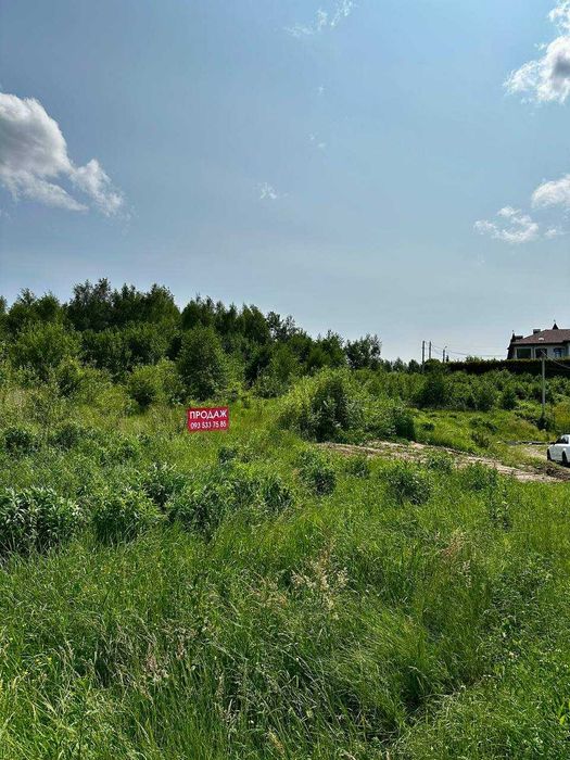 Продаж земельної ділянки біля Львова с. Бережани Площа 10 соток