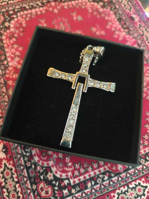 NASZYJNIK KRZYZ szybcy i wściekli - stal chirurgiczna