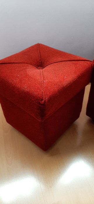 Pufy 2 szt. niezniszczone