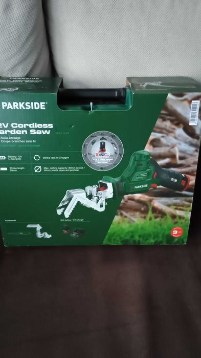 Akumulatorowa piła do gałęzi 12V PAAS 12 B2 z akumulatorem i ładowarką