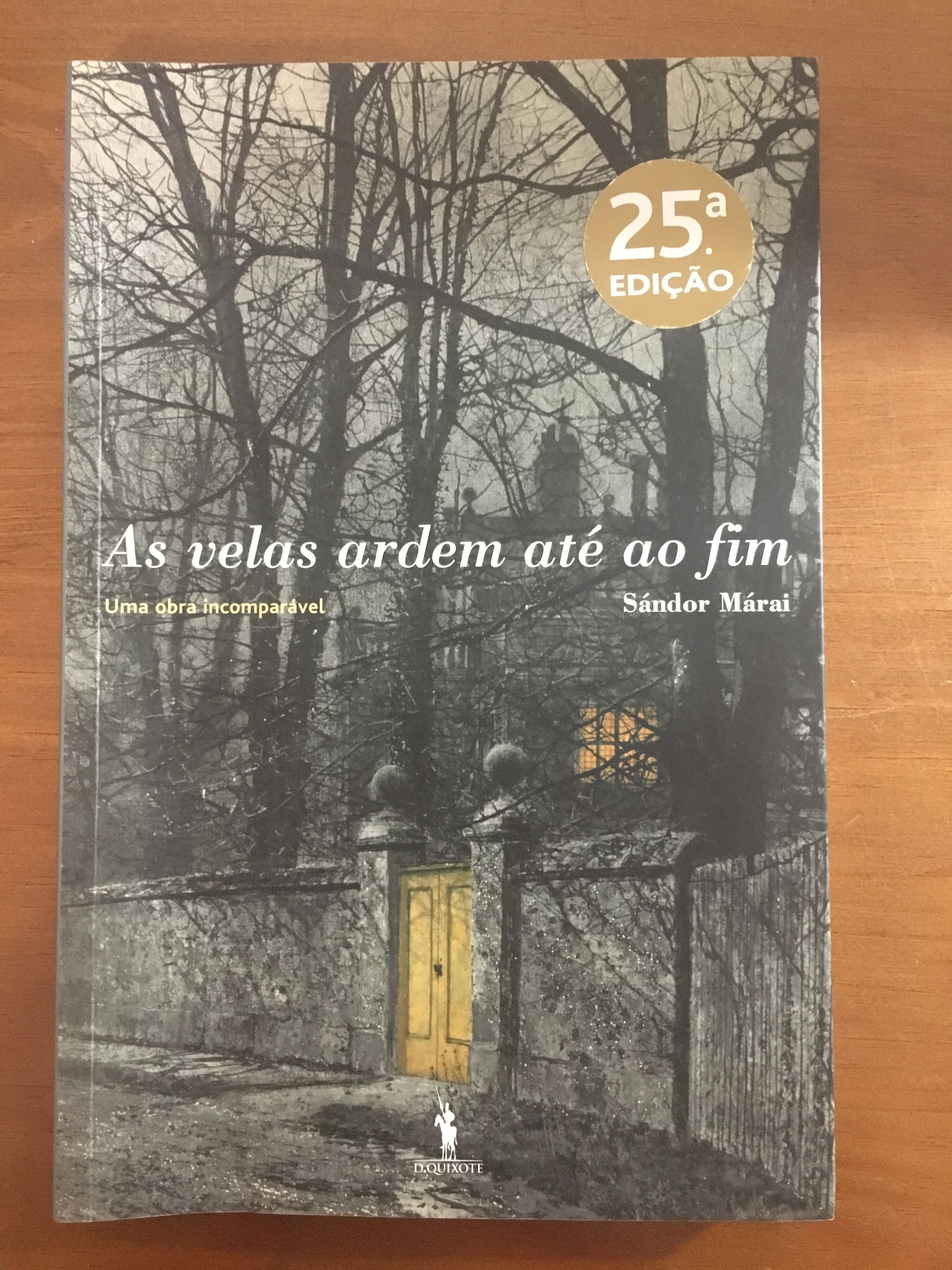 Livro: As velas ardem até ao fim