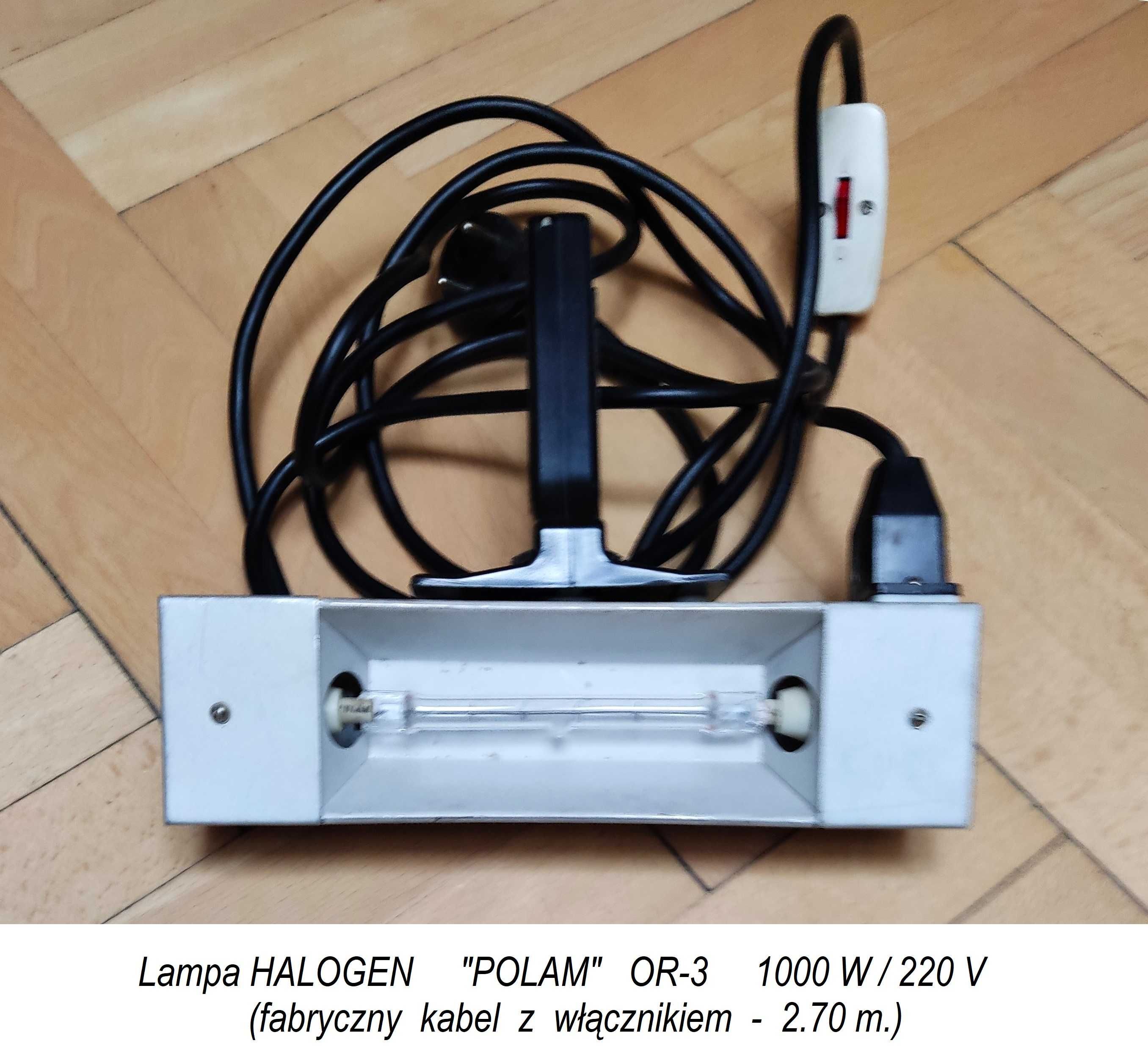 Lampa halogen POLAM