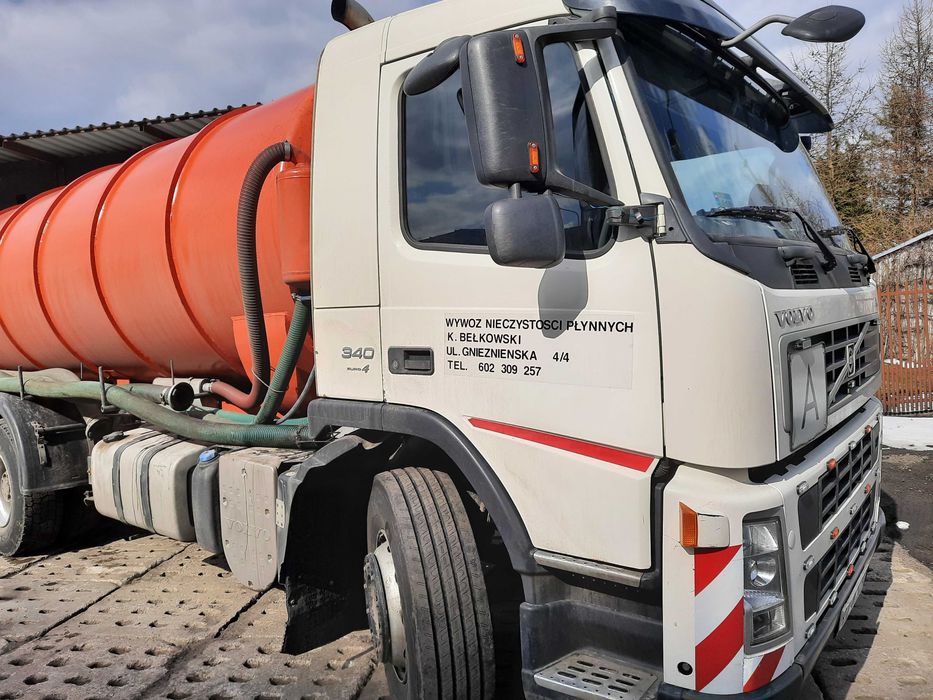 Wywóz nieczystości, opróżnianie szamba