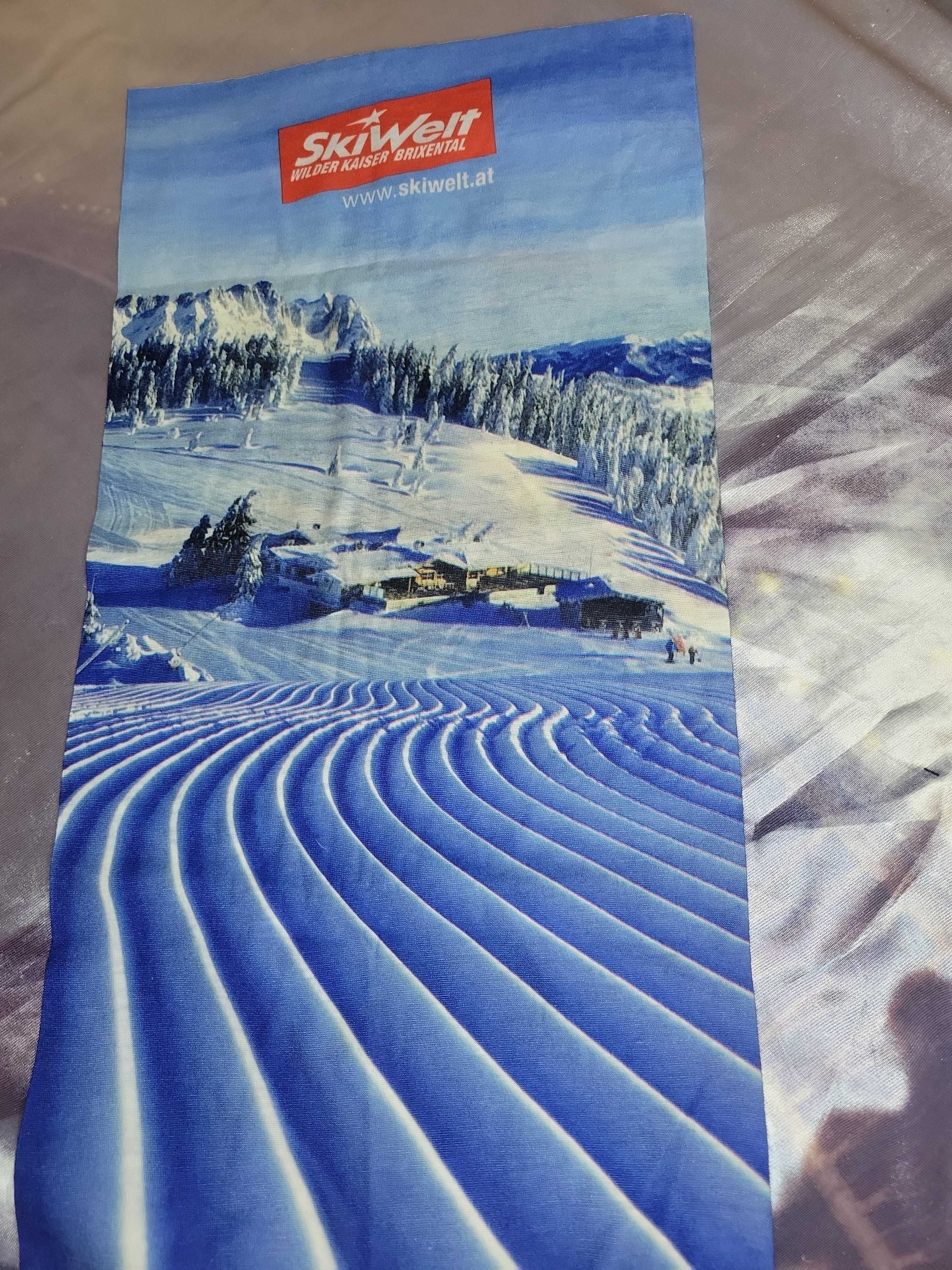 Шарф, лыжный баф хомут SkiWelt новый