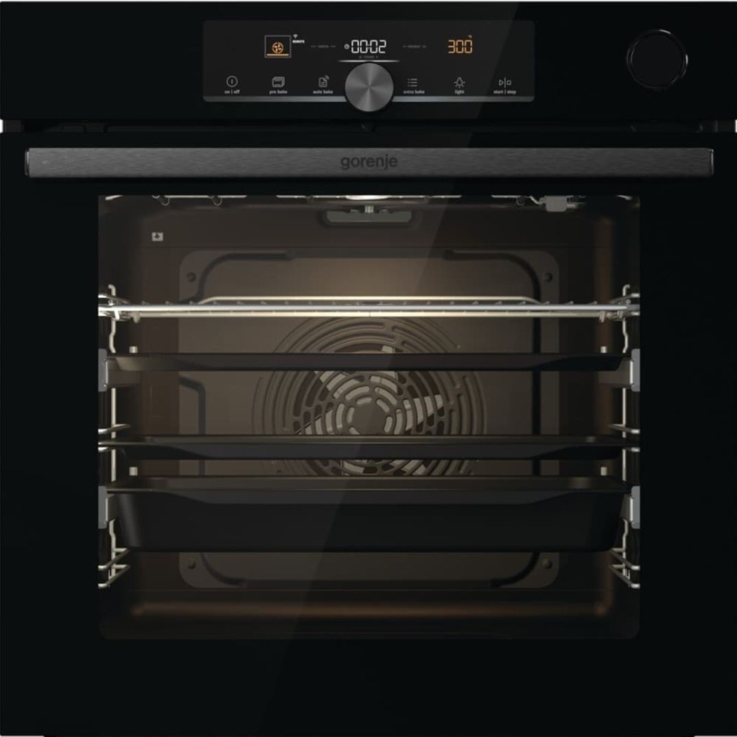 Вбудована духовка GORENJE BSA6747A08BG/електрична/пиролітична/ 77 l/