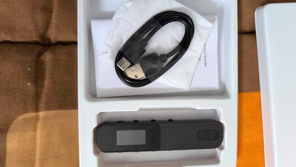 Mini Gravador de Voz Digital 64GB – Redução de Ruído (como novo)