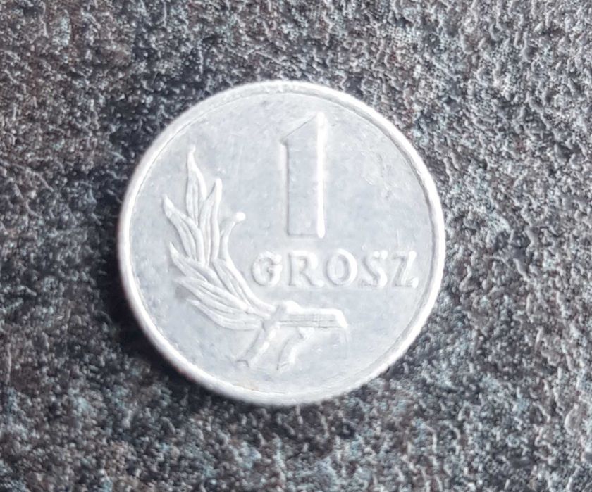 Moneta 1  grosz  1949 bez znaku