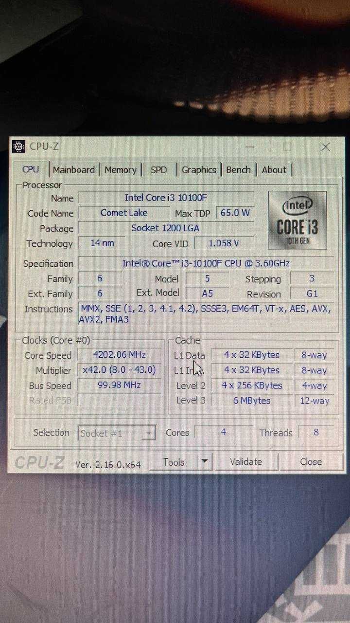 Ігровий ПК | i3‑10100F | GTX 1650 4GB GDDR6 | 16 ГБ ОЗУ | SSD + HDD |