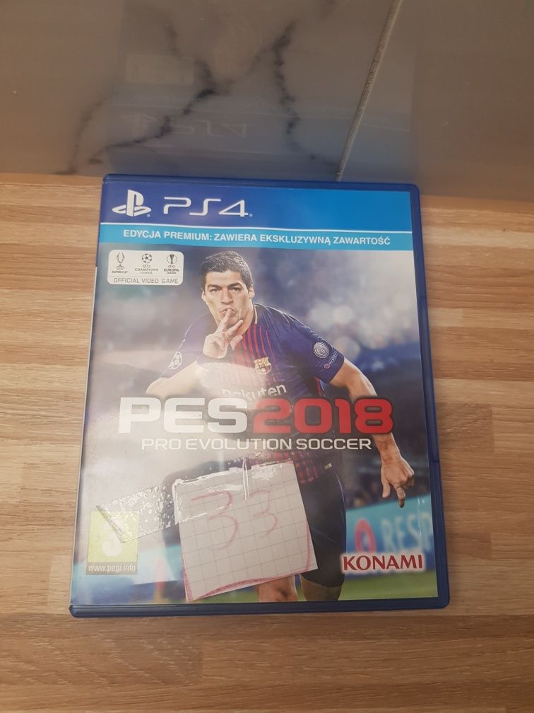 PES2018 na konsolę PS4